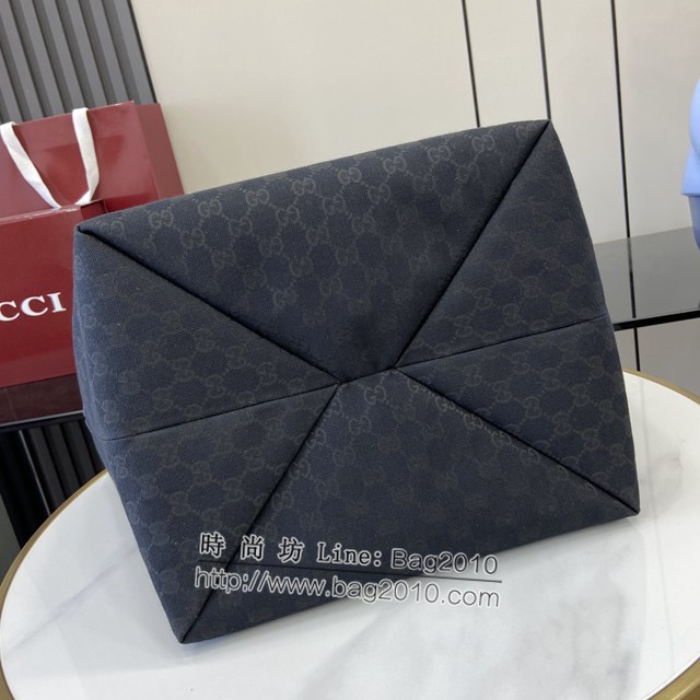 Gucci專櫃古馳最新款Totissima系列中號托特包字母肩背包 jh1962型號：788203
